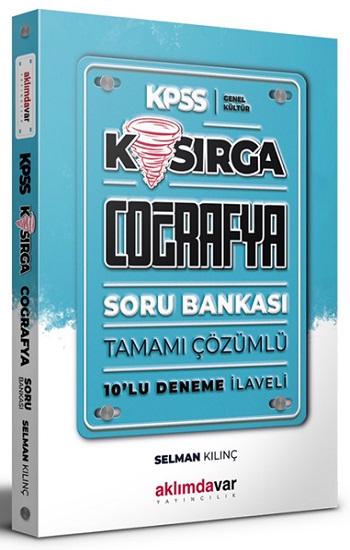 2022 KPSS Genel Kültür Kasırga Coğrafya Tamamı Çözümlü Soru Bankası