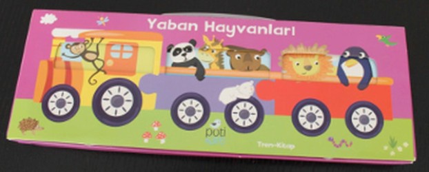 Yabani Hayvanlar: Tren - Kitap (3 Kitap - 7'şer Sayfa)