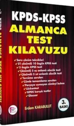 Kpds Kpss Almanca Test Kılavuzu