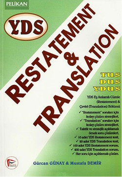 Yds Restatement And Translation Çözümlü Soru Bankası