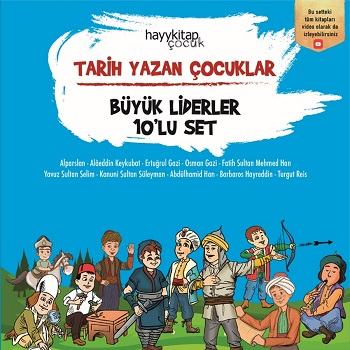 Tarih Yazan Çocuklar - Büyük Liderler 10’lu Set