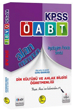 KPSS ÖABT Alan Memnun Din Kültürü Ve Ahlak Bilgisi Öğretmenliği Bilgi Notları İle Destekli Soru Bankası