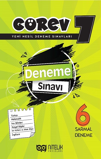 2022 7. Sınıf Görev Deneme Sınavı