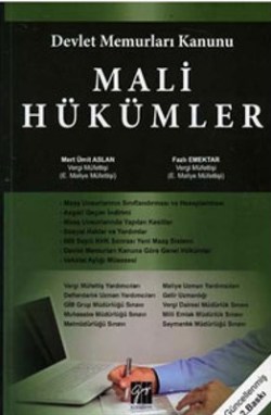 Devlet Memurları Kanunu Mali Hükümler