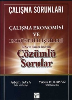 Çalışma Sorunları - Çalışma Ekonomisi ve Endüstri İlişkileri KPSS ve Kurum Sınavları Çözümlü Sorular