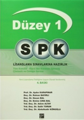 Düzey 1 SPK Lisanslama Sınavlarına Hazırlık