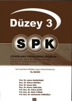 SPK Düzey 3 Lisanslama Sınavlarına Hazırlık