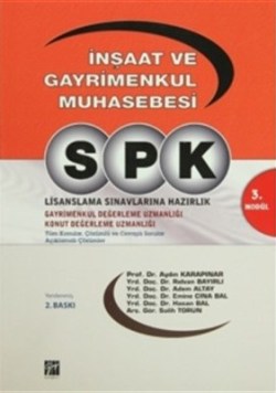 SPK 3. Modül - İnşaat ve Gayrimenkul Muhasebesi