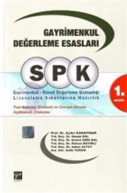 SPK Gayrimenkul Değerleme Esasları - 1. Modül