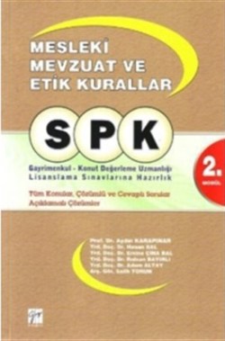 SPK Mesleki Mevzuat ve Etik Kurallar - 2. Modül