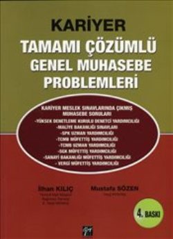 Kariyer Tamamı Çözümlü Genel Muhasebe Problemleri