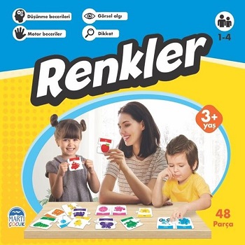 Renkler - Eğitici Yapboz (3+ Yaş)