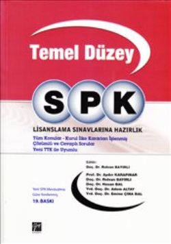 SPK Temel Düzey Lisanslama Sınavlarına Hazırlık