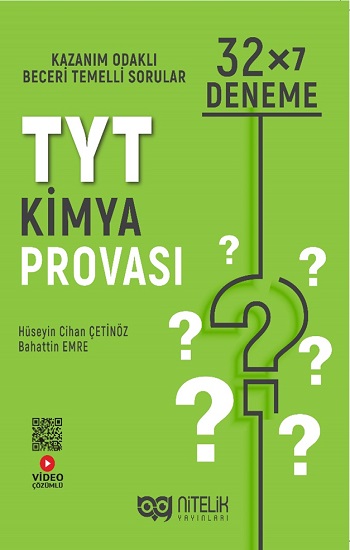 2022 TYT Kimya Provası 32*7 Deneme