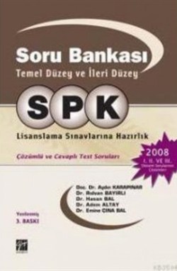 SPK Soru Bankası Temel Düzey ve İleri Düzey