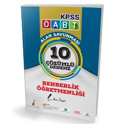 KPSS ÖABT Rehberlik Öğretmenliği Alan Savunması 10 Çözümlü Deneme