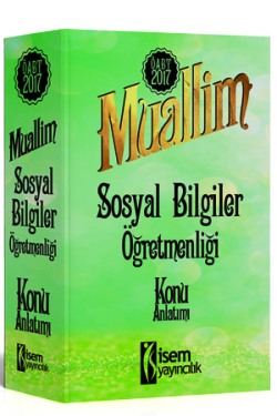 İsem Yayıncılık ÖABT Muallim Sosyal Bilgiler Öğretmenliği Konu Anlatımlı Modüler Set 2017