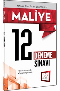 657 Yayınları KPSS A Grubu Maliye 12 Deneme Sınavı 2017