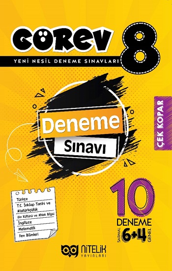 2022 8. Sınıf Görev Deneme Sınavı