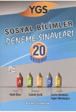 YGS Sosyal Bilimler Deneme Sınavları 20 Deneme