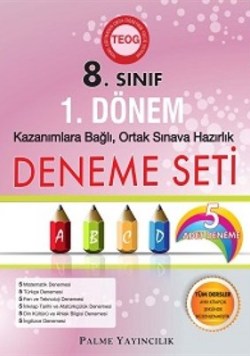 Palme 8.Sınıf 1.Dönem TEOG Deneme Seti