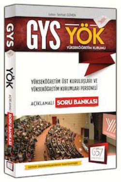 657 Yayınları GYS YÖK Açıklamalı Soru Bankası 2016