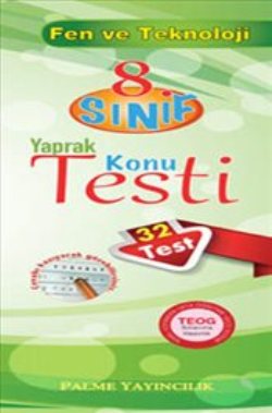 8. Sınıf Fen ve Teknoloji Yaprak Konu Testi