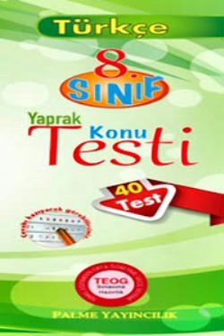 8. Sınıf Türkçe Yaprak Konu Testi