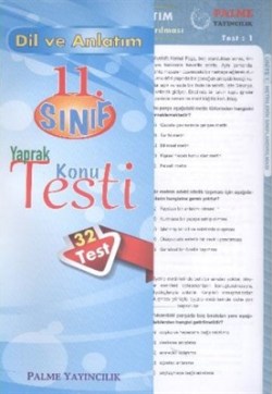 Dil Anlatım Yaprak Test 11. Sınıf