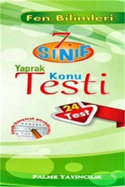 7. Sınıf Fen Bilimleri Yaprak Konu Testi