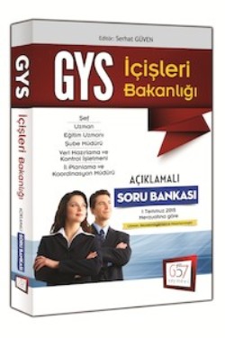 657 Yayınları GYS İçişleri Bakanlığı Açıklamalı Soru Bankası 2015