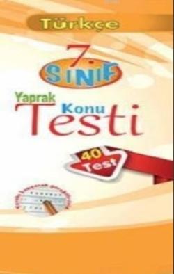 7.Sınıf Türkçe Yaprak Konu Testi