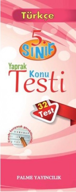 5. Sınıf Türkçe Yaprak Konu Testi