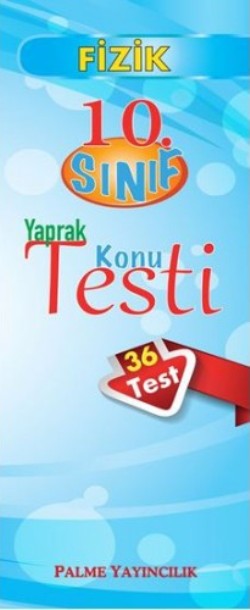 10. Sınıf Fizik Konu Yaprak Test