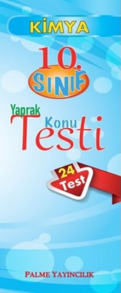 10. Sınıf Kimya Yaprak Test