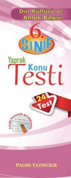 6. Sınıf Din Kültürü ve Ahlak Bilgisi Yaprak Konu Testi