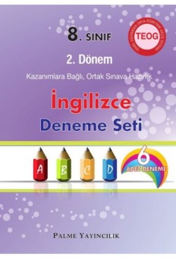 Teog 8. Sınıf 2. Dönem İngilizce Deneme Seti (6 Deneme)