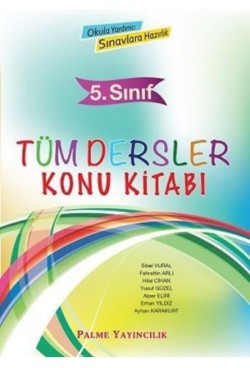 5.Sınıf Tüm Dersler Konu Kitabı