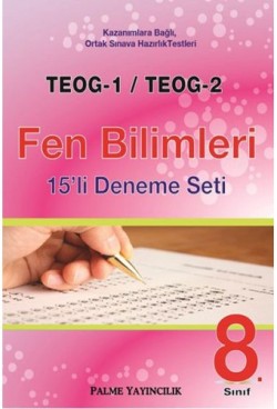 TEOG 1/ TEOG 2 Fen Bilimleri 15`li Deneme Seti