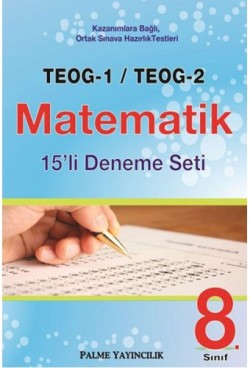 Palme TEOG 1/ TEOG 2 Matematik 15`li Deneme Seti