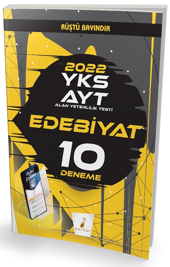 2022 YKS AYT Edebiyat Dijital Çözümlü 10 Deneme Sınavı