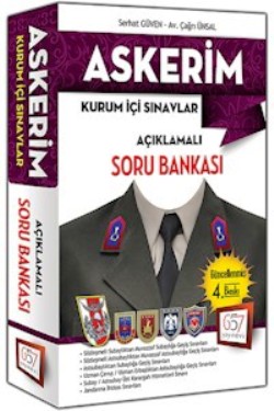 657 Yayınları Askerim Askeri Sınavlara Hazırlık Açıklamalı Soru Bankası 4.Baskı 2016