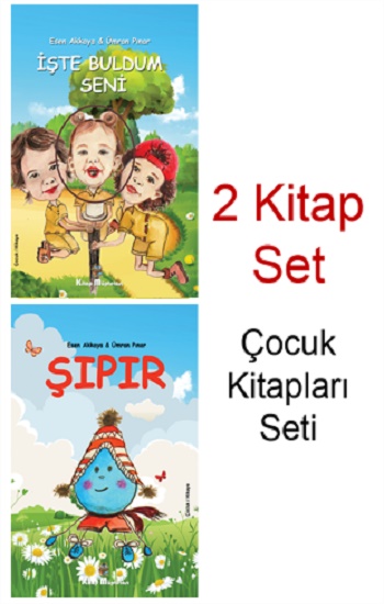 Şıpır & İşte Buldum Seni Renkli Çocuk Kitabı Seti (2 Kitap)