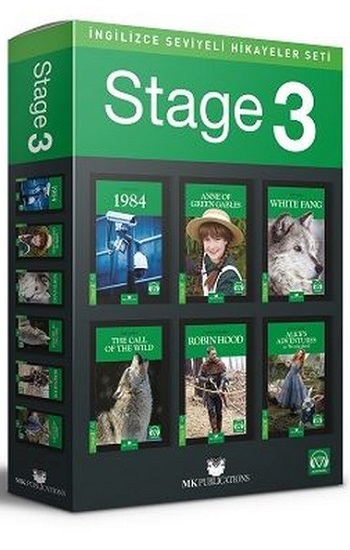 İngilizce Hikaye Seti Stage 3 (6 Kitap Takım)