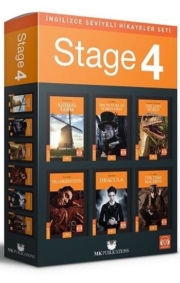 İngilizce Hikaye Seti Stage 4 (6 Kitap Takım)