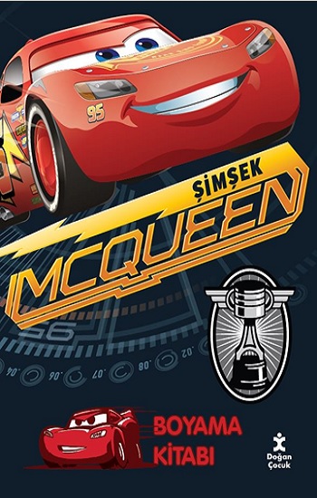 Disney Arabalar Şimşek Mcqueen Boyama Kitabı