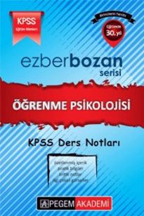 Öğrenme Psikolojisi - Öğrencinin Ders Defteri