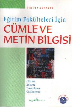 Cümle ve Metin Bilgisi