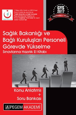 Sağlık Bakanlığı ve Bağlı Kuruluşları Personeli Görevde Yükselme Sınavlarına Hazırlık El Kitabı