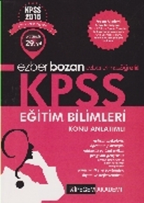 Ezberbozan KPSS Eğitim Bilimleri Konu Anlatımlı